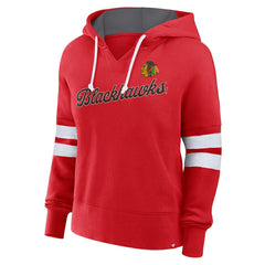 Chicago Blackhawks Fanatics Women's Oversized Seize Pullover Hoodie