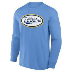 Pittsburgh Penguins Fanatics Vintage Rewind Long Sleeve T-Shirt