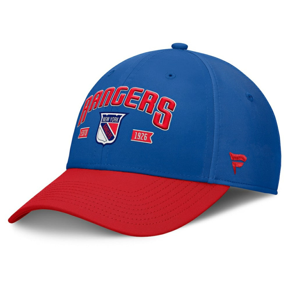 New York Rangers Fanatics Heritage Captain Flex Hat