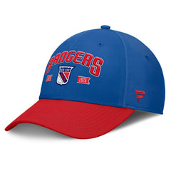 New York Rangers Fanatics Heritage Captain Flex Hat