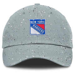 New York Rangers Fanatics Women's Heritage Snow Day Speckle Adjustable Hat