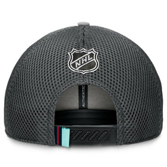 Seattle Kraken Fanatics Authentic Pro Home Ice Trucker Adjustable Hat