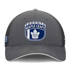 Toronto Maple Leafs Fanatics Authentic Pro Home Ice Trucker Adjustable Hat