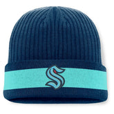 Seattle Kraken Fanatics Blueliner Cuffed Knit Hat