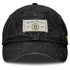 Boston Bruins Fanatics Women's Heritage Away Game Adjustable Hat