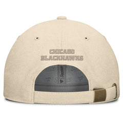 Chicago Blackhawks Fanatics Front Office Canvas Adjustable Hat