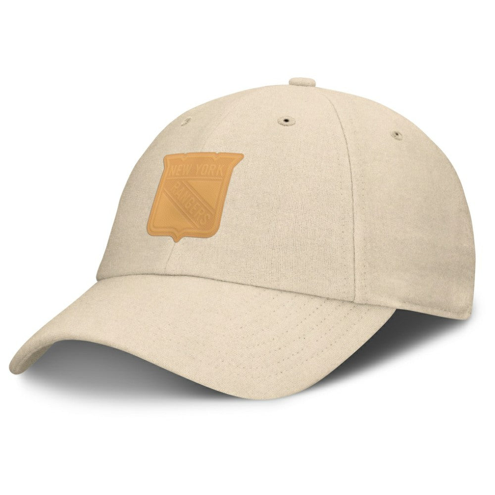 New York Rangers Fanatics Front Office Canvas Adjustable Hat