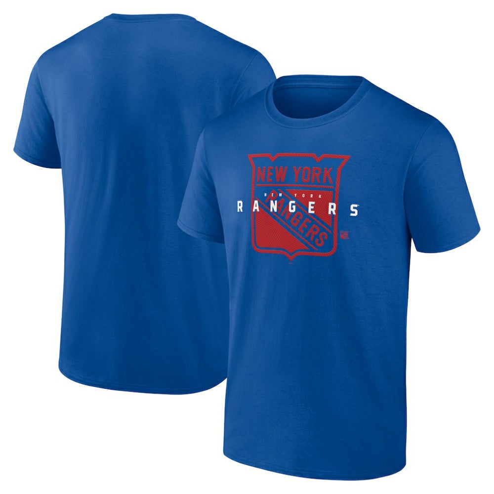 New York Rangers Logo Athletic Coordinate T-Shirt