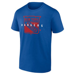 New York Rangers Logo Athletic Coordinate T-Shirt