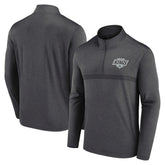 Los Angeles Kings Logo Athletic Head-to-Head Raglan Quarter-Zip Top