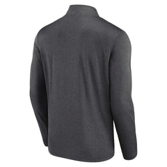 Philadelphia Flyers Logo Athletic Head-to-Head Raglan Quarter-Zip Top