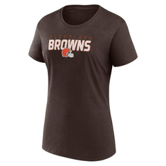 NFL Cleveland Browns Logo Athletic Women's Lean T-Shirt
