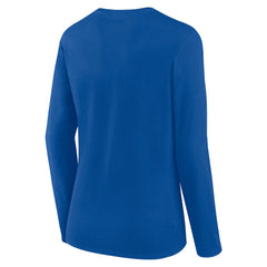 NFL Buffalo Bills Logo Athletic Women's Grip Long Sleeve T-Shirt