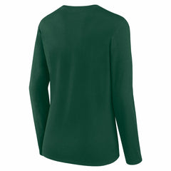 NFL Green Bay Packers Logo Athletic Women's Grip Long Sleeve T-Shirt