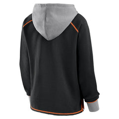NFL Cincinnati Bengals Logo Athletic Women's Boom Fleece Pullover V-Neck Hoodie