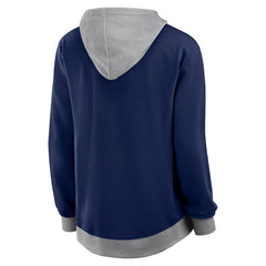NFL New England Patriots Logo Athletic Women's Hit It French Terry Full-Zip Hoodie