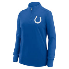NFL Indianapolis Colts Logo Athletic Women's Velocity Quarter-Zip Jacket