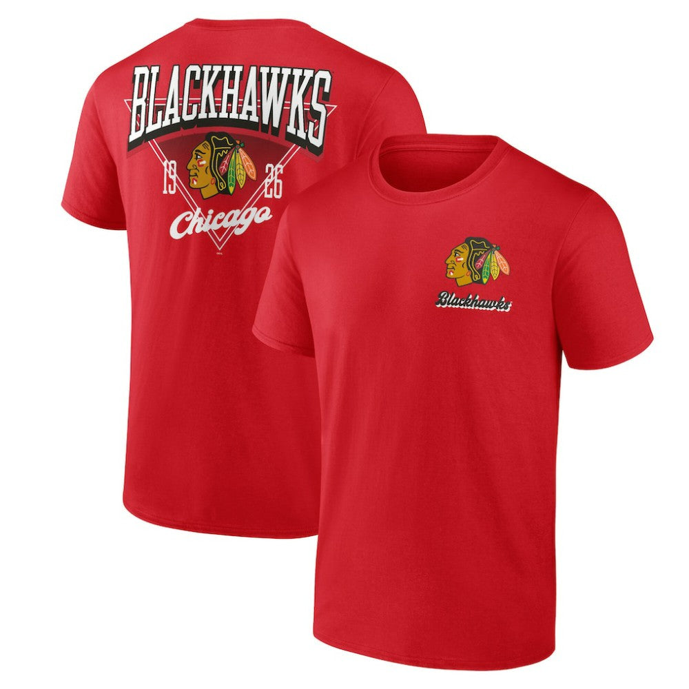 Chicago Blackhawks Logo Athletic Never Over T-Shirt