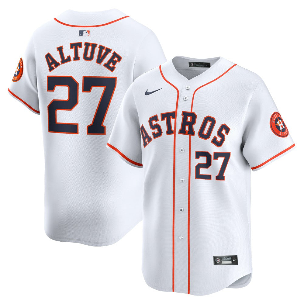 Jose Altuve Houston Astros Youth Home Limited Player Jersey - White | Nike
