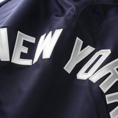 Derek Jeter New York Yankees Authentic Batting Practice Jersey - Navy | Mitchell & Ness