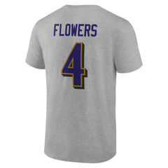 NFL Baltimore Ravens Zay Flowers Icon Player Name & Number T-Shirt