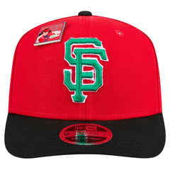San Francisco Giants 2024 Big League Chew Flavor Pack 9SEVENTY Adjustable Hat - Red/Black | New Era