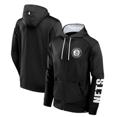 Brooklyn Nets Baller Defender Performance Full-Zip Hoodie - Black | Fanatics discount