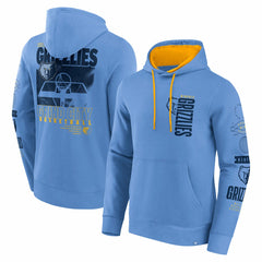 Memphis Grizzlies Game Time Crossover Pullover Hoodie - Blue | Fanatics outlet