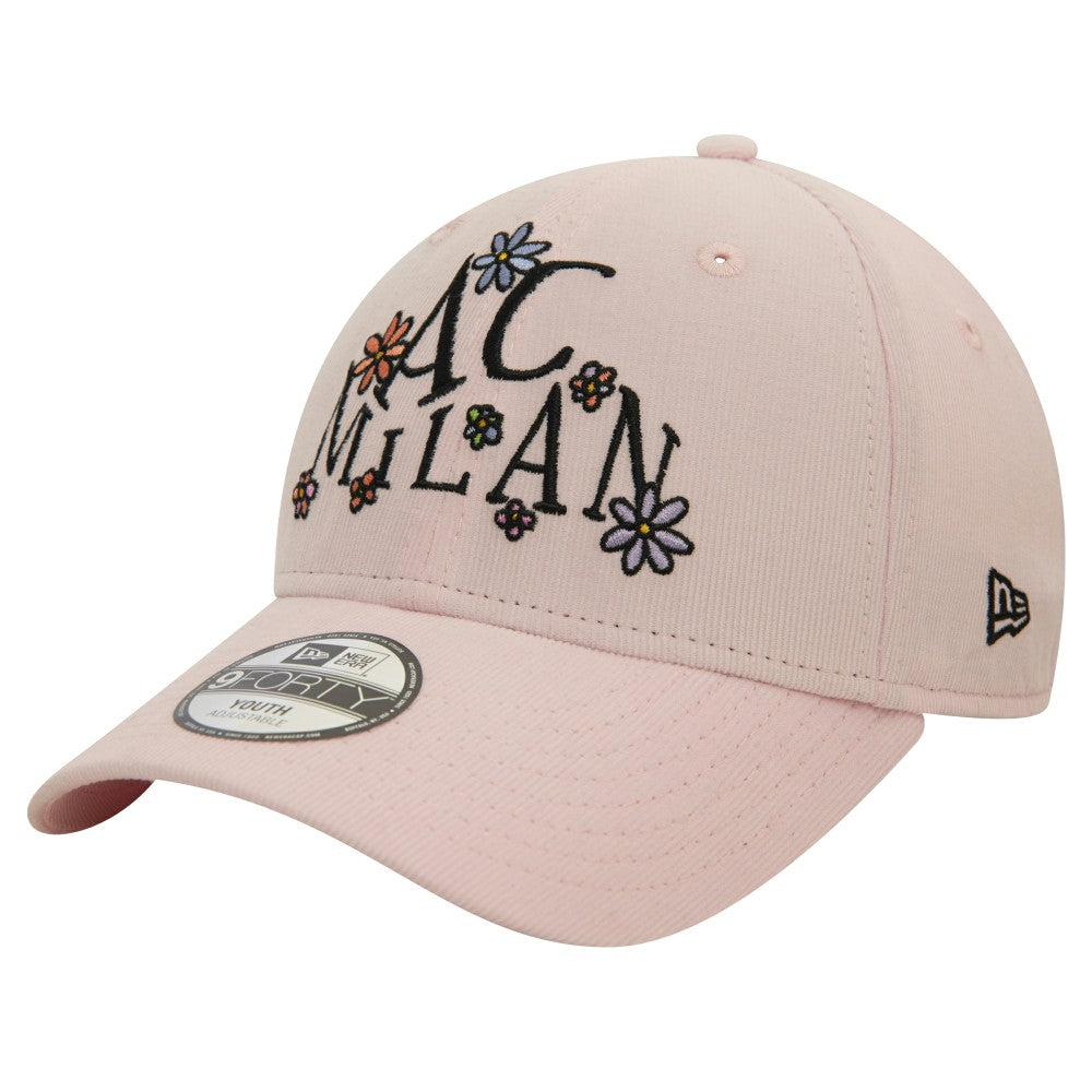 AC Milan New Era Youth Needle Corduroy 9FORTY Adjustable Hat / Soccer Discount