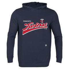 Minnesota Twins Levelwear Relay 2.0 Retro Pullover Hoodie - Navy