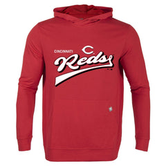 Cincinnati Reds Levelwear Relay 2.0 Retro Pullover Hoodie - Red