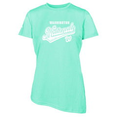 Washington Nationals Levelwear Women's Birch Sweep T-Shirt - Mint