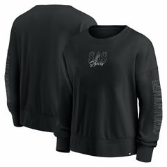 San Antonio Spurs Women's Oversized Game Day Pullover Sweatshirt - Black | Fanatics on sale