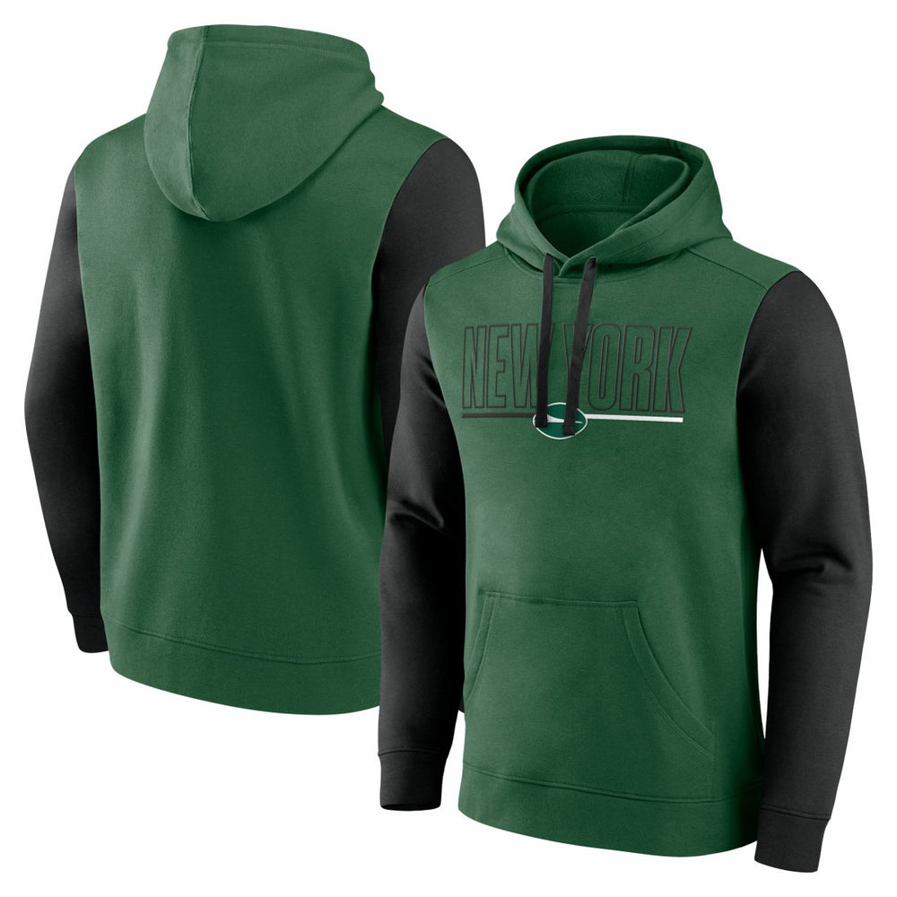 NFL New York Jets Outline Pullover Hoodie