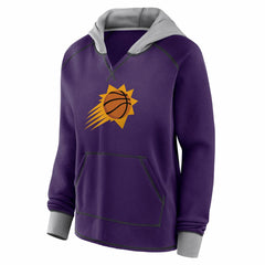 Phoenix Suns Logo Athletic Women's Boom Pullover Hoodie - Purple shop