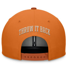 Chicago Cubs Pro Dunk Performance Snapback Hat - Orange | Nike