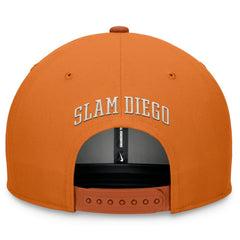 San Diego Padres Pro Dunk Performance Snapback Hat - Orange | Nike