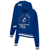 Tampa Bay Lightning Pro Standard Women's Area Code Cropped Pullover Sweatshirt
