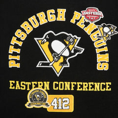 Pittsburgh Penguins Pro Standard Women's Area Code Cropped Pullover Sweatshirt