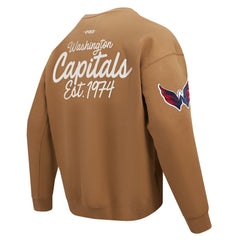 Washington Capitals Pro Standard Paint the City Pullover Sweatshirt