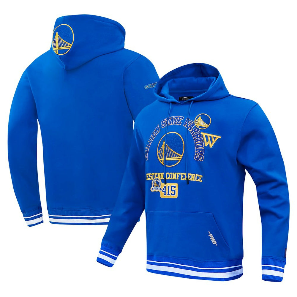 Golden State Warriors Pro Standard Area Code Pullover Hoodie sale - Royal shop