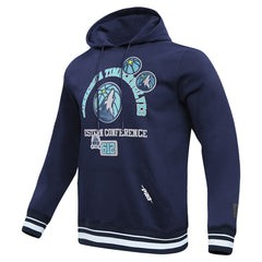 Minnesota Timberwolves Pro Standard Area Code Pullover Hoodie - Navy outlet