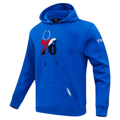 Philadelphia 76ers Pro Standard Split Logo Pullover Hoodie - Royal for sale