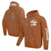 Orlando Magic Pro Standard Paint the City Drop Shoulder Pullover Hoodie - Brown online