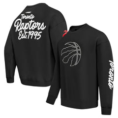 Toronto Raptors Pro Standard Paint the City Drop Shoulder Sweatshirt - Black for sale