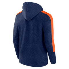 Houston Astros Gains Fleece Full-Zip Hoodie - Heather Navy