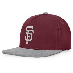 San Francisco Giants Front Office Snapback Hat - Wine