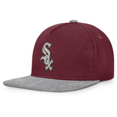 Chicago White Sox Front Office Snapback Hat - Wine