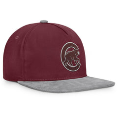 Chicago Cubs Front Office Snapback Hat - Wine