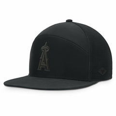 Los Angeles Angels Horizon Snapback Hat - Black